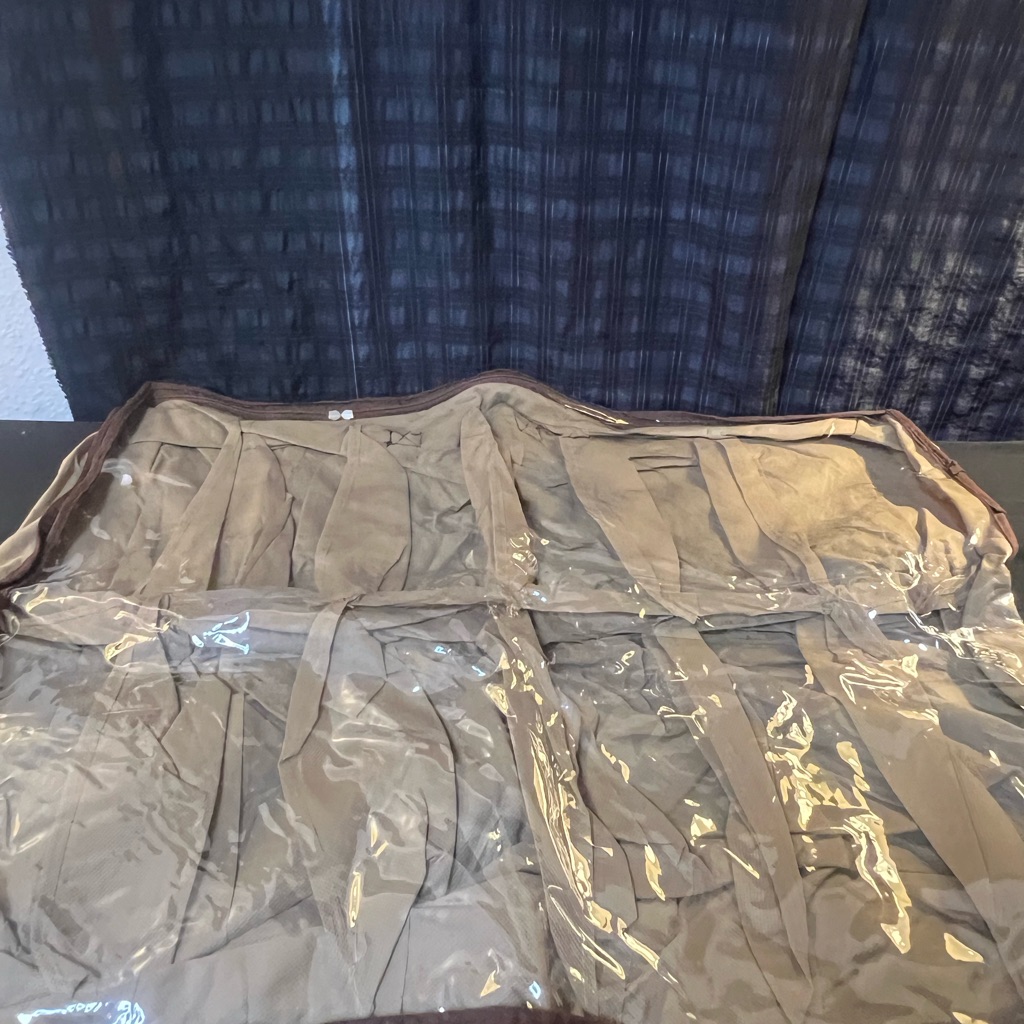 Shoe Storage Bag With Clear Cover